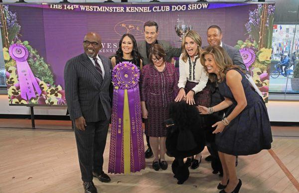 Chrystal on the Today show offer Sibas win at Westminster Kennel Club