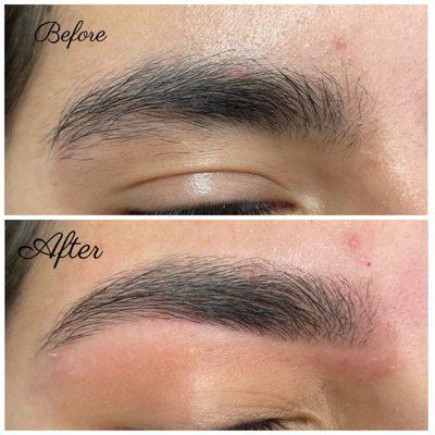 Brows threading