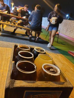 Beer flight of 6