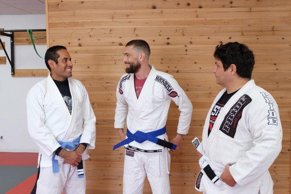 Freshly minted Blue belt