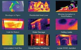 Inferred Photography allows us to understand what is going on in your home. Even if we cant normally see it.