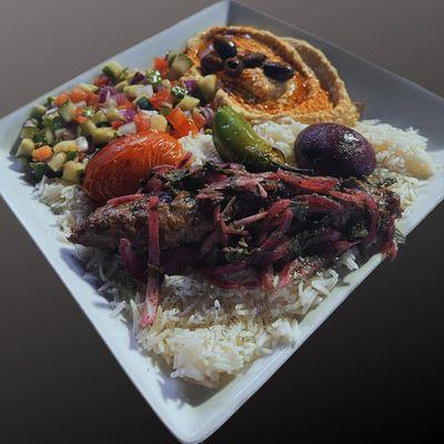 Kefta Kabob plate - enough said!