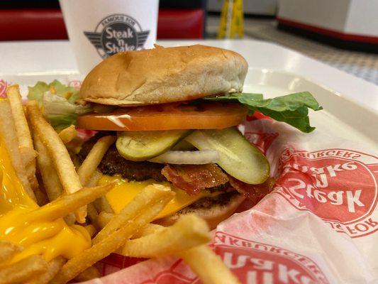 Bacon 'n Cheese Double Steakburger Combo