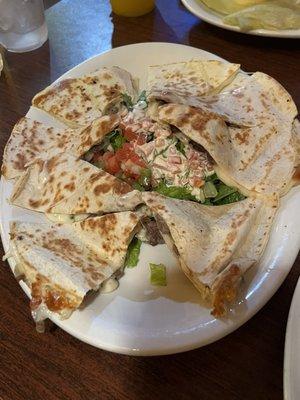 Carne Asada Quesadilla