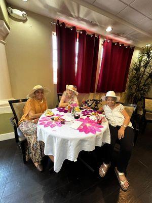 Our resident's all dressed up for our Mother's Day celebration. #asssistedliving #seniorhome #elderlyfacility #memorycare #fullcare #home