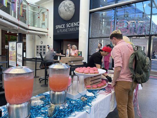 Barbie refreshments for the premiere