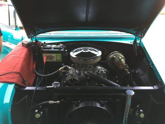 1956 Bel Air Station Wagon. Air Conditioning had an issue with the wiring. Fixed that along with a few other small ends--Happy Customer Now!