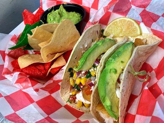 Street Tacos and Chips