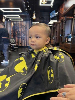 Kids welcomed :-) Welcome to the barbershop #haircut #barber #barbershop #beard trimming #fades #kids #kids hair cut #barber near me