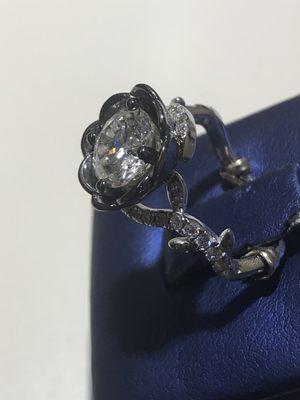 Side picture of my new cocktail ring