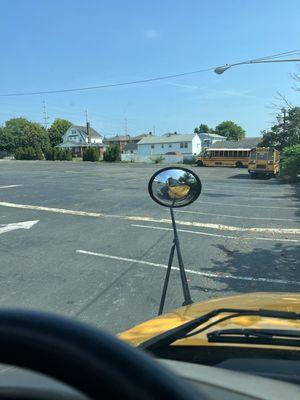 Plenty of School Bus Parking !