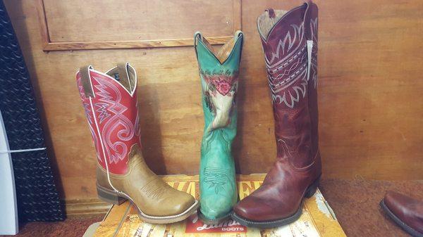 Ladies western tall to short we many to choose from