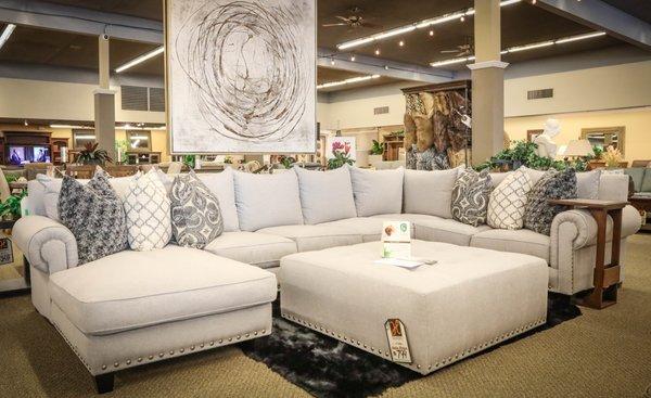 We specialize in leather and upholstered sofas, sectionals, and chairs for the living room.