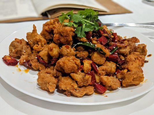 Spicy crispy chicken