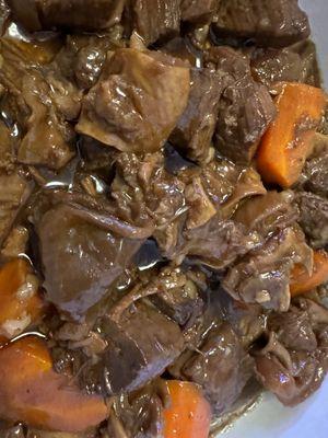 Beef stew - dinner portion