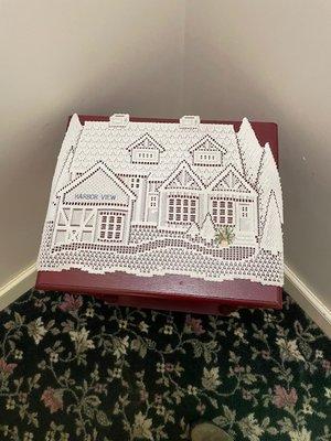 How adorable is this custom doily