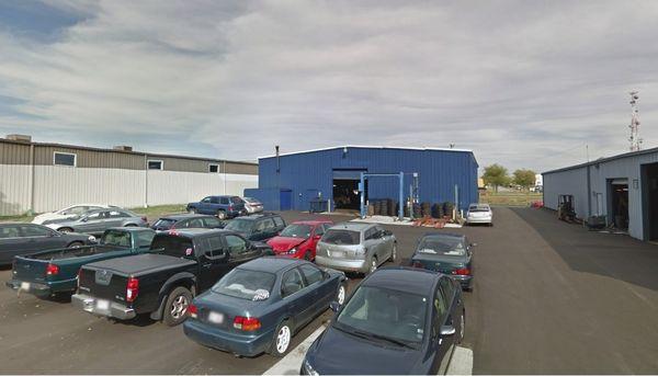 Backside Car Inspection Area at Clausen Automotive, Madison, WI