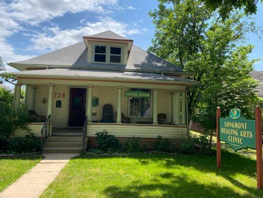 The Longmont Healing Arts Clinic in downtown Longmont, CO!