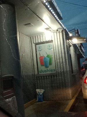 They offer slushies