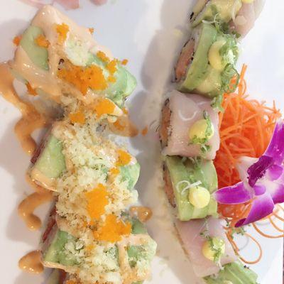 Sumo Roll and Hawaii Roll