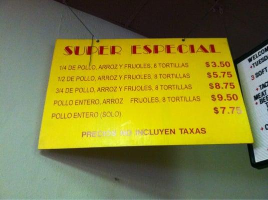 SUPER Especial - Taqueria Pedritos: Oak Cliff, Dallas, Texas