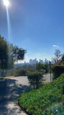 Beautiful views of DTLA and on the other side the observatory 1/2/24