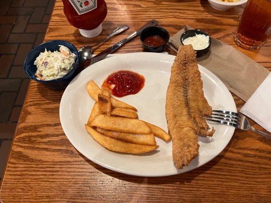 My $13.49 dinner fro Cracker Barrel.