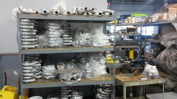 Industrial Injection Salt Lake City Diesel Performance Truck Repair Shop manufacturing area and assembly