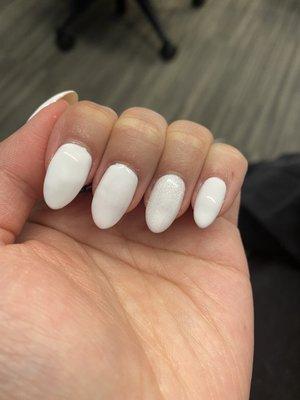 Lumpy and uneven nails