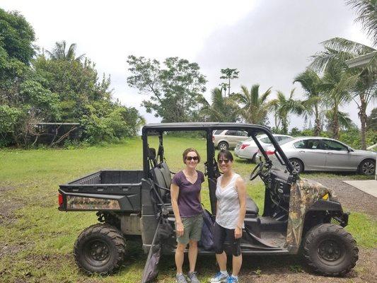 Coffee Tour: Kona Coffee Tours are taken by Polaris RANGER UTV. Enjoy a fun and educational experience. -Buddha's Cup, Kailua- Kona, Hawaii