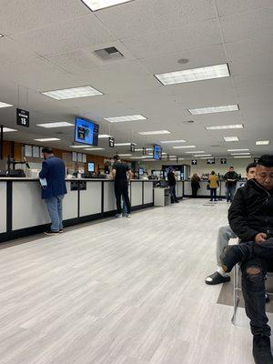 remodeled DMV, but unfortunately the staff is the same