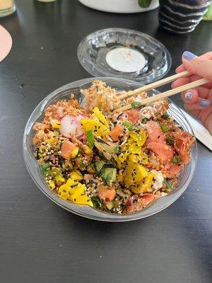 Delicious poke Large Bowl - Pick 3