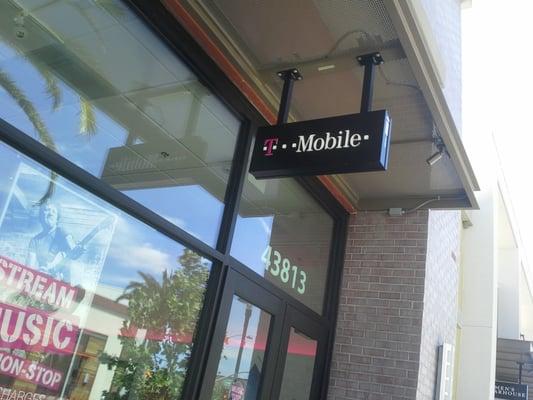 T-Mobile Store Front, Pacific Commons Shopping Center, Fremont, CA.