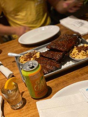 Full Baby Back Ribs, Mac - N - Cheese