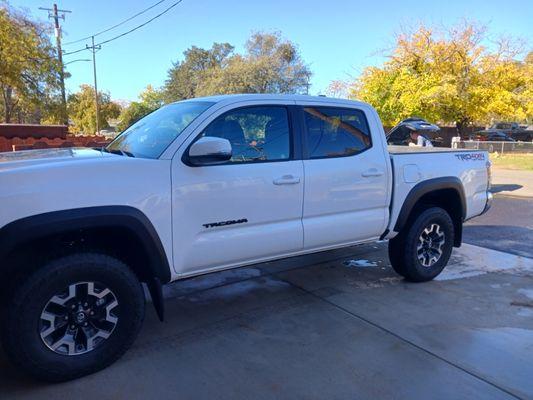 Toyota Tundra after an Exterior Detail