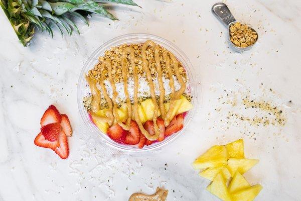 Pink Dragon Smoothie Bowl