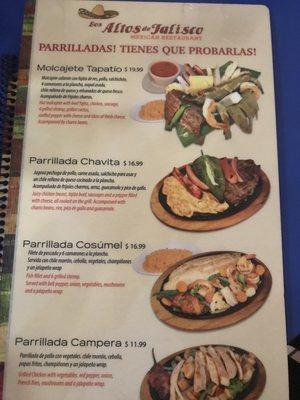 Menus