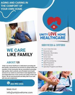 Unity Love Home Healthcare