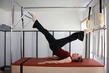 The Parakeet! Many clients with back issues find this exercise useful in connecting to the core and relieving hip tension.