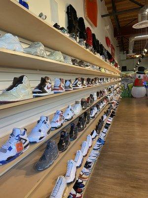 Our shoe wall.