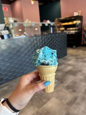 Lil blue panda cone