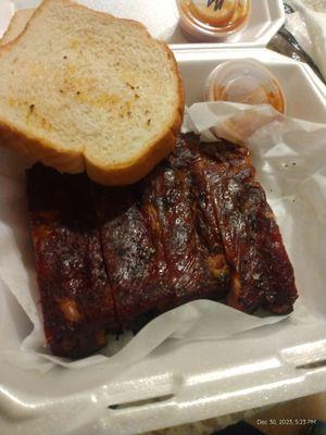 Some of the best ribs I have ever had in my life.