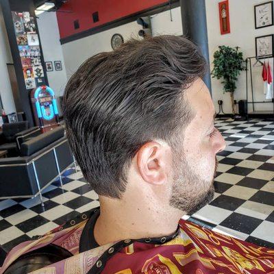 Are you growing out the flow? Come get a clean up between haircuts!