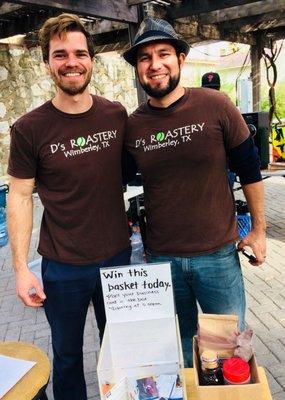 Ryan and Darrell here at the San Antonio Coffee Festival 2018.