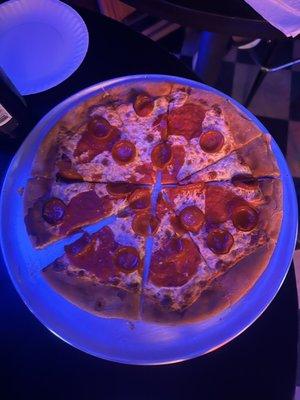 Pepperoni pizza