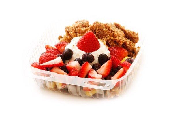 Fruit yogurt granola