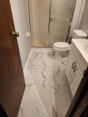 full bathroom remodel