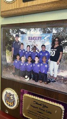 this is a picture of my grandsons team. God bless boys!!!