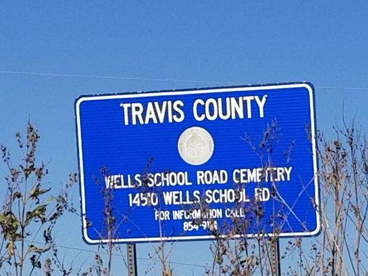 Travis County Wells School Cemetery