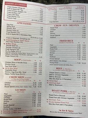 Menu 3/4